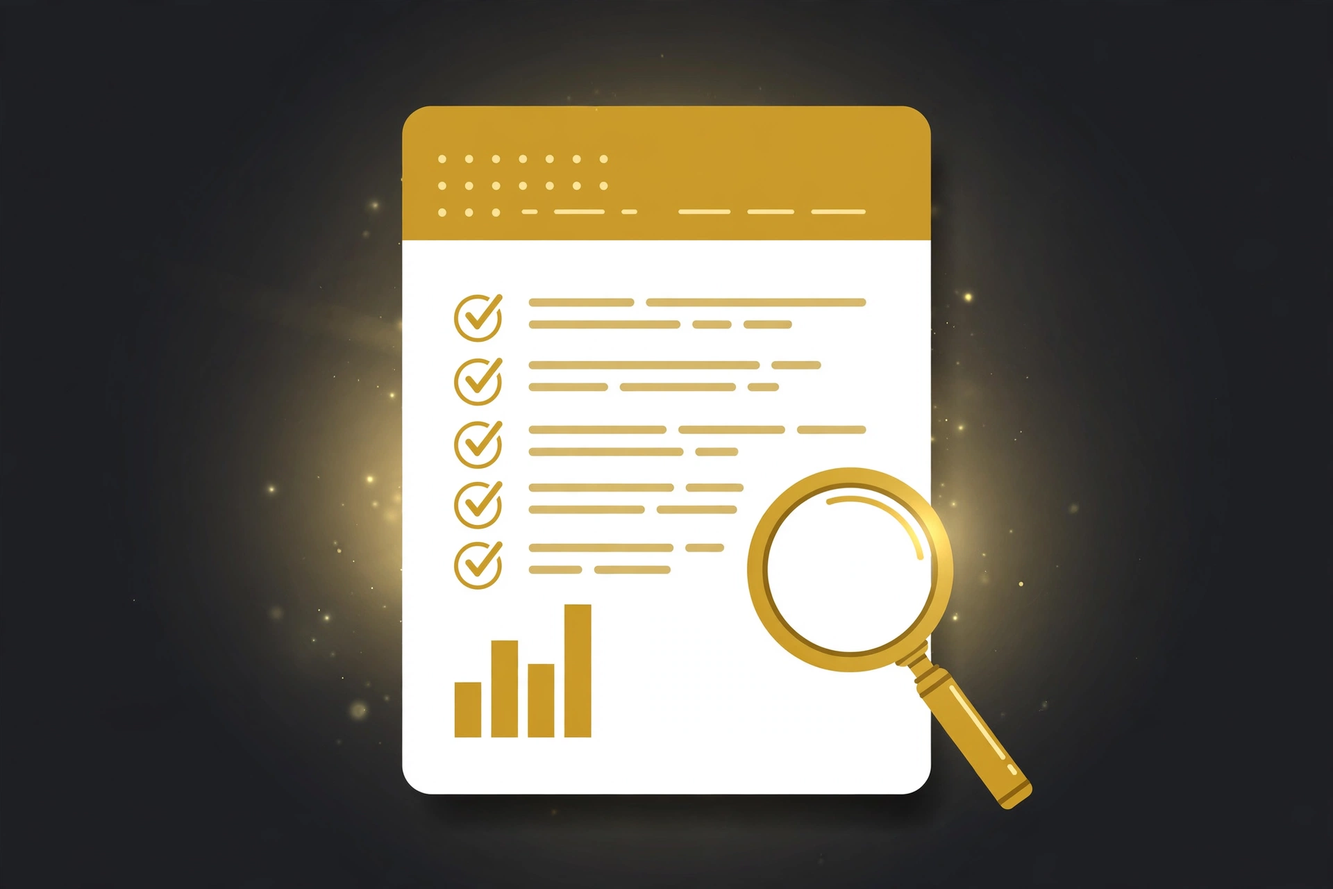 Illustration of trust signals in an audit report